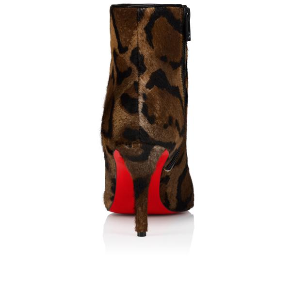 Miss Z Booty - 80 mm ローブーツ - - ブラウン - - Christian Louboutin