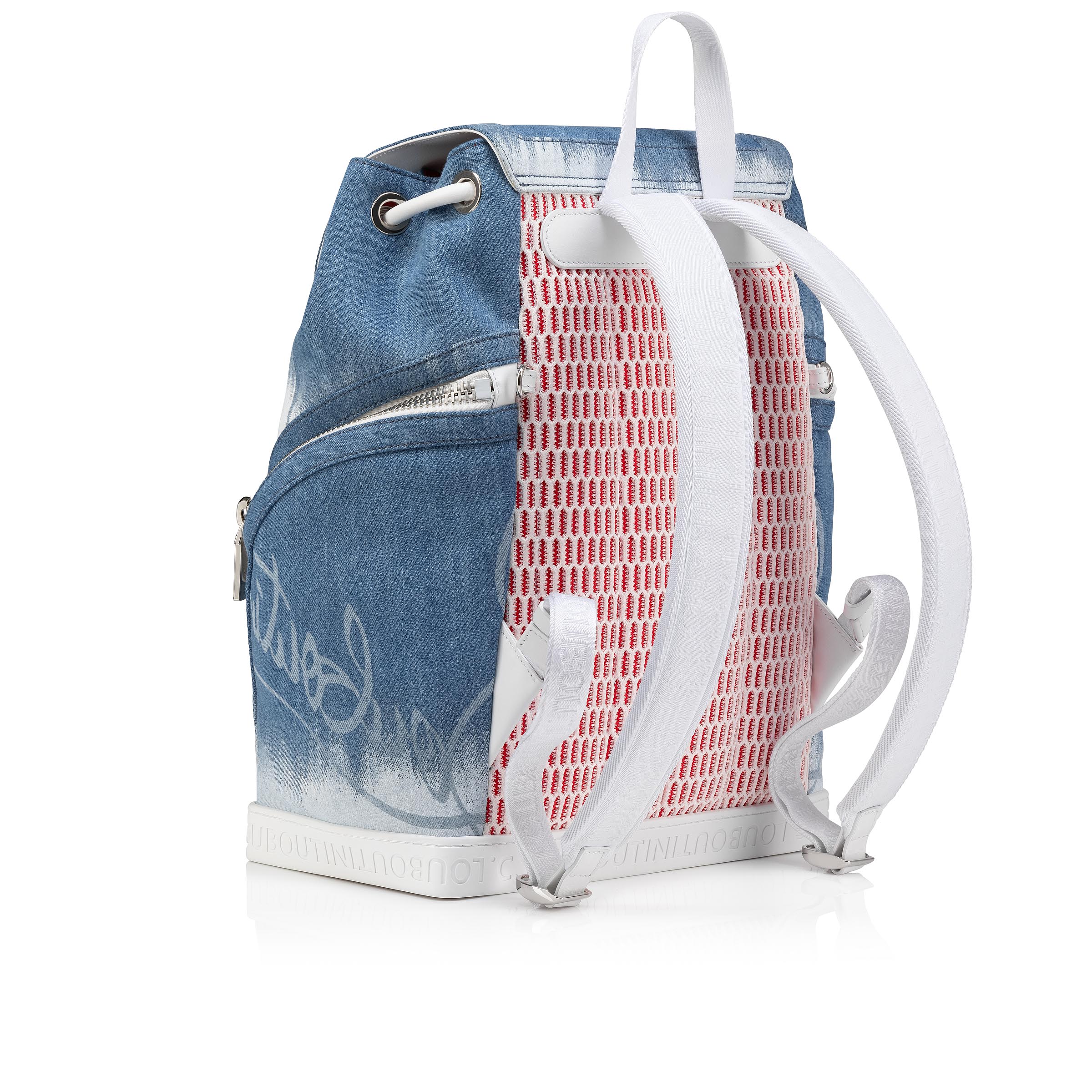 Explorafunk small ブルー コットン - Bags - Men - Christian Louboutin