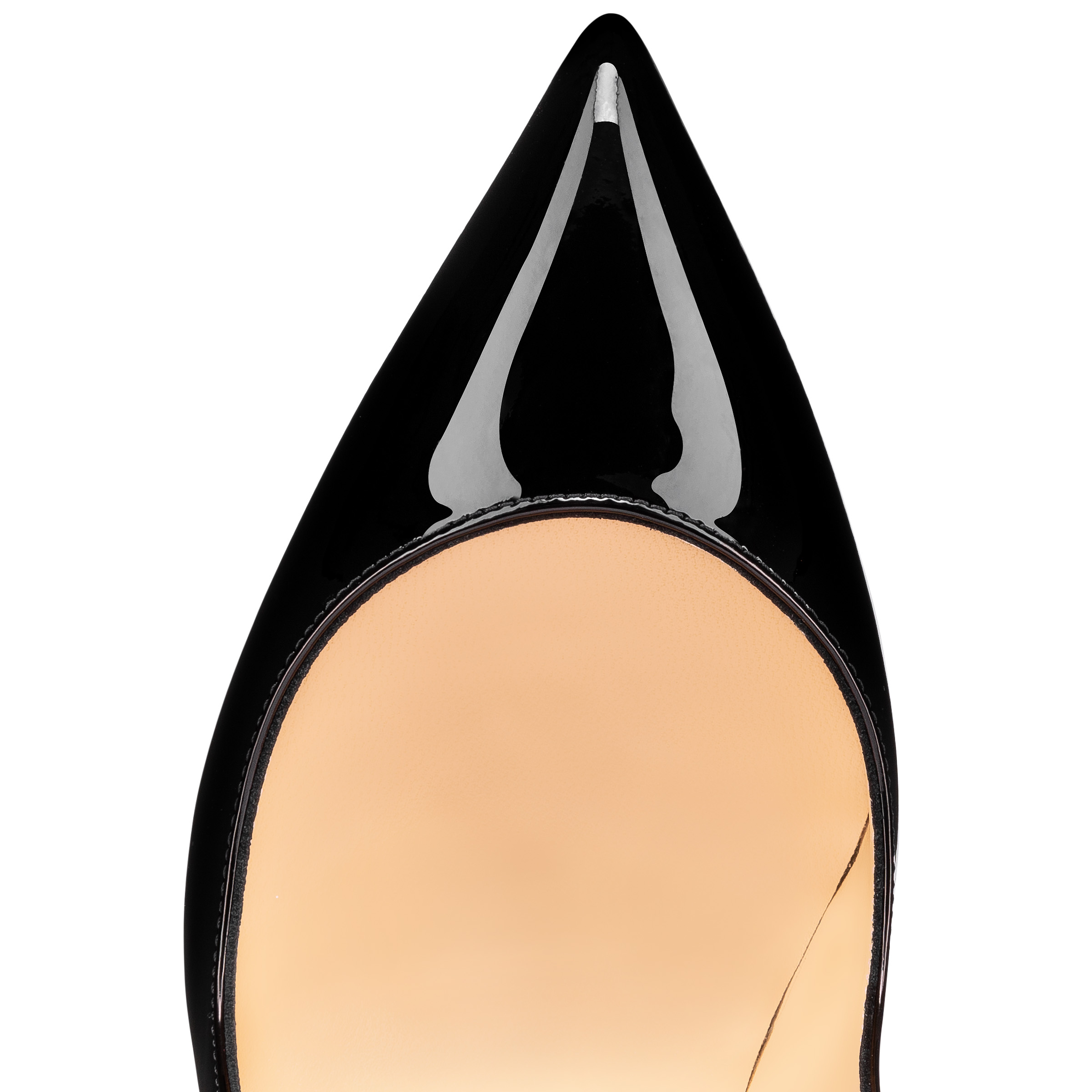 100 mm パンプス - パテントレザー - ブラック - ウィメンズ