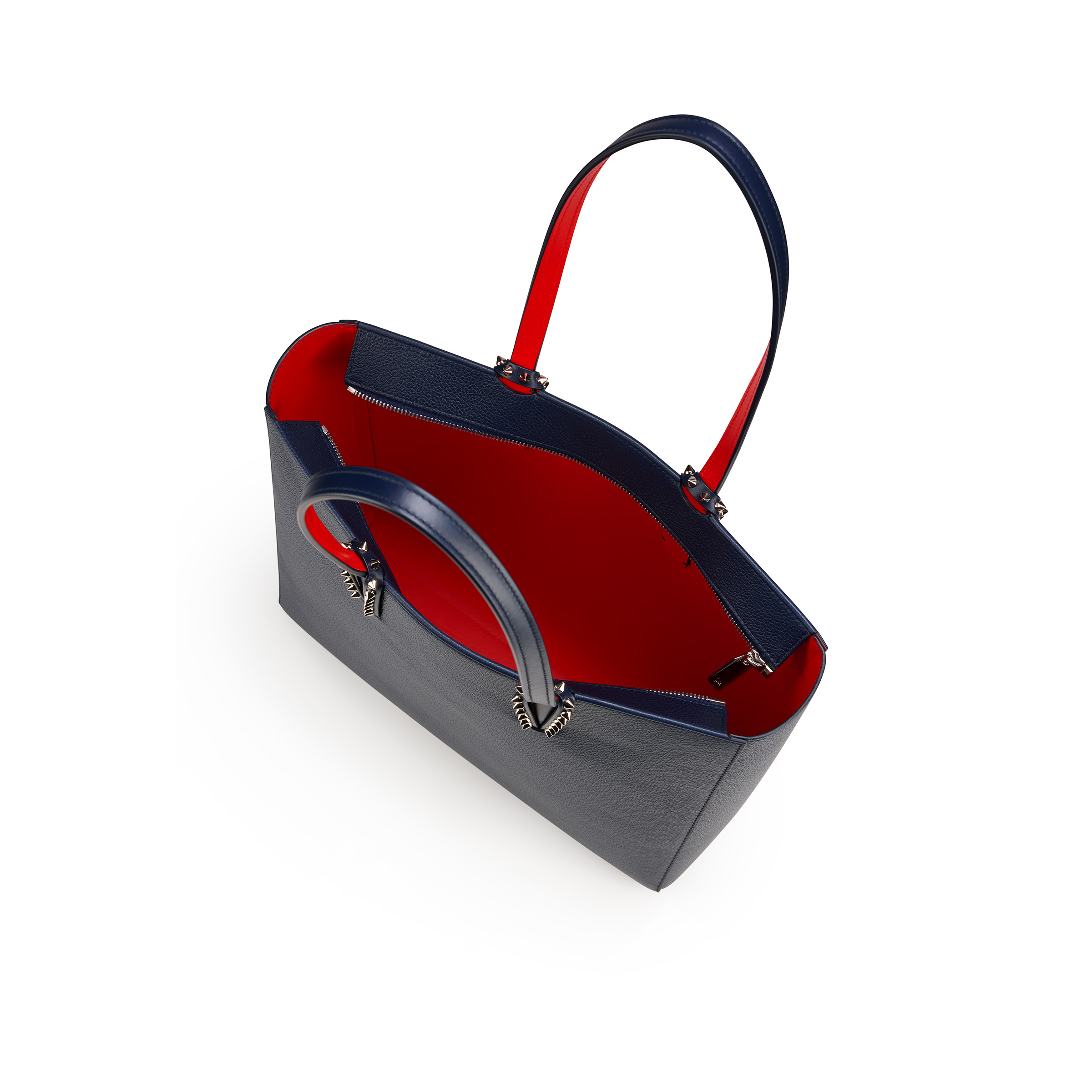 Cabata - トートバッグ - カーフレザー - ネイビー - Christian Louboutin