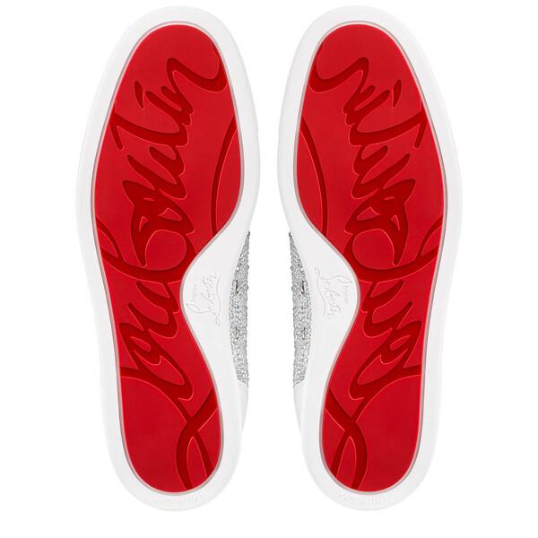 Louis Junior Strass ホワイト スエード - Shoes - Men - Christian