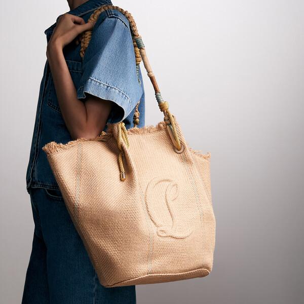 By My Side - トートバッグ - コットン - ベージュ - Christian Louboutin