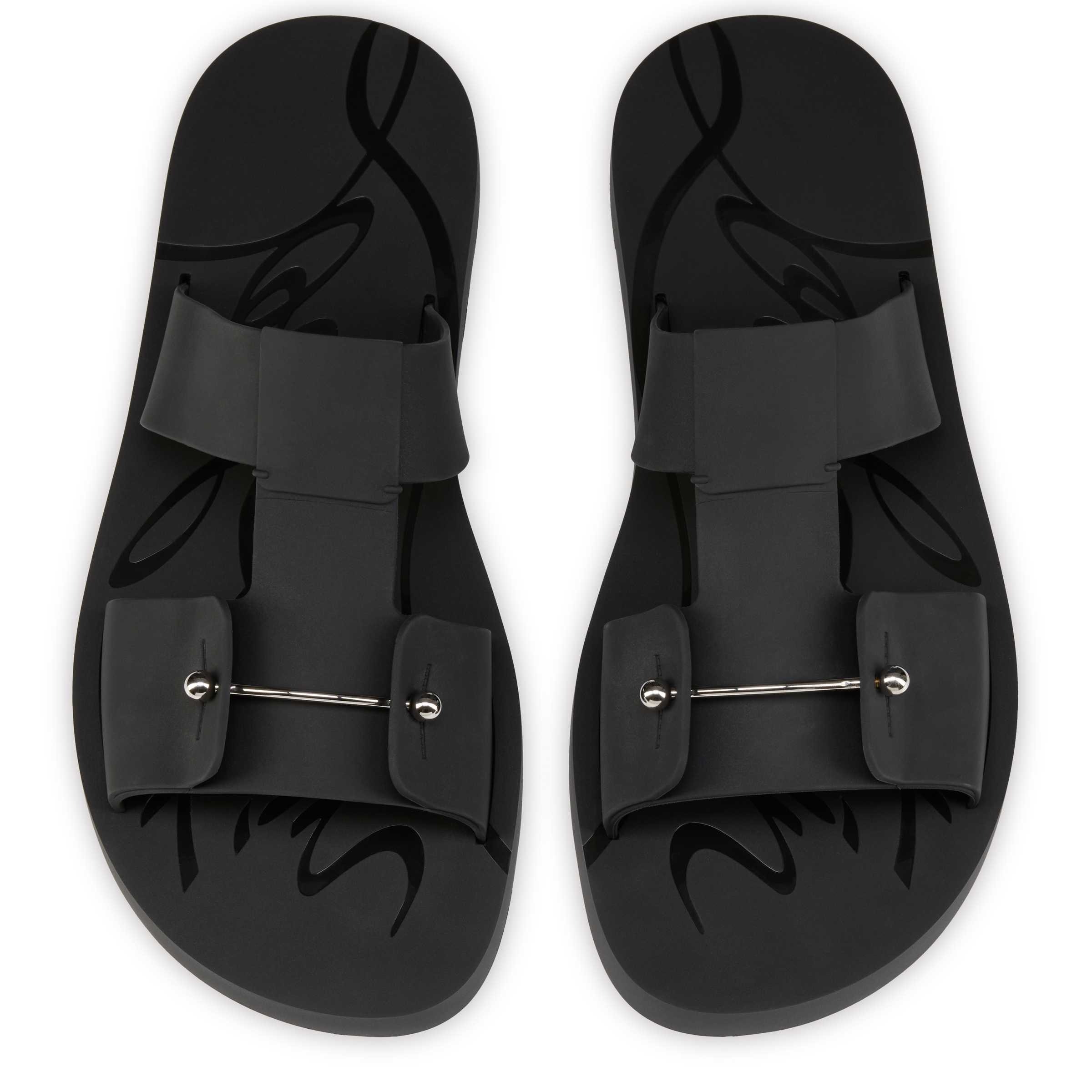 Zakouski - ミュール - ラバー - ブラック - メンズ - Christian Louboutin