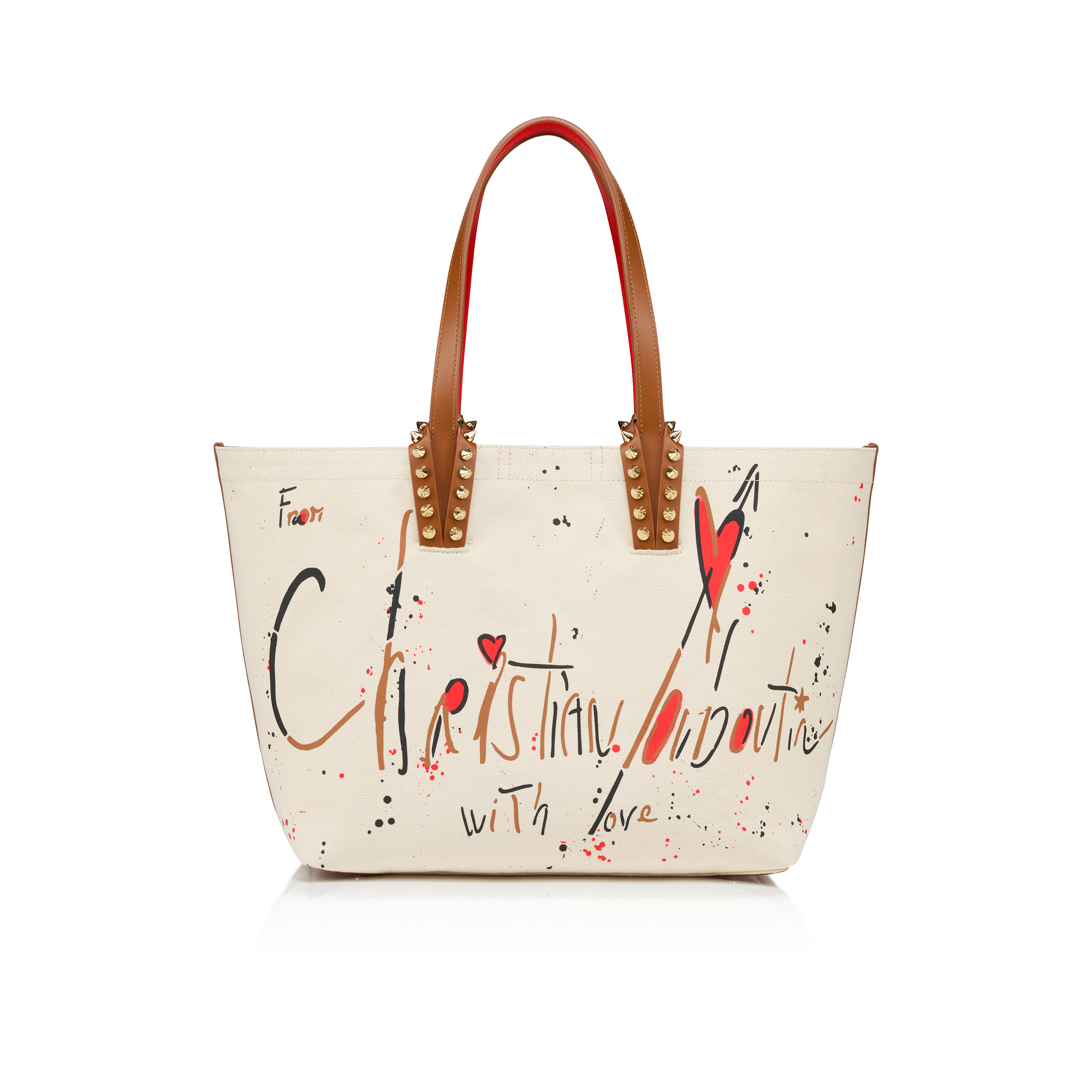 Cabata small - トートバッグ - コットン - ベージュ - Christian