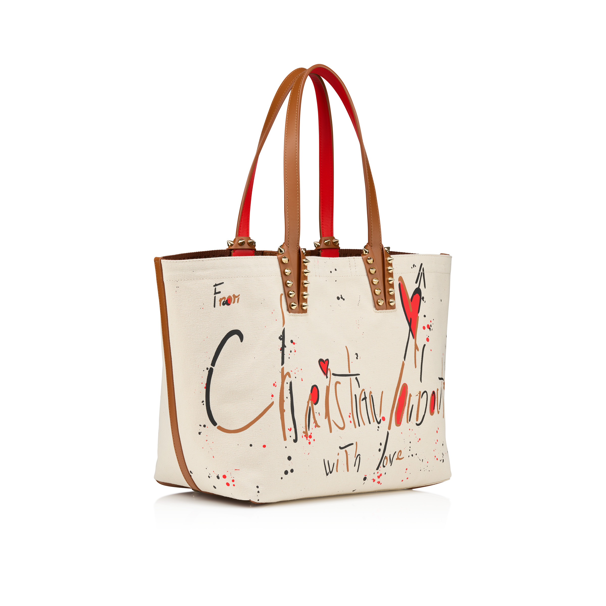Cabata small - トートバッグ - コットン - ベージュ - Christian