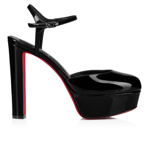Loo Pump 130 ブラック パテントレザー - Shoes - Women - Christian