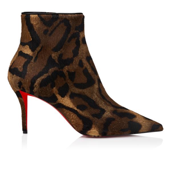 Miss Z Booty - 80 mm ローブーツ - - ブラウン - - Christian Louboutin