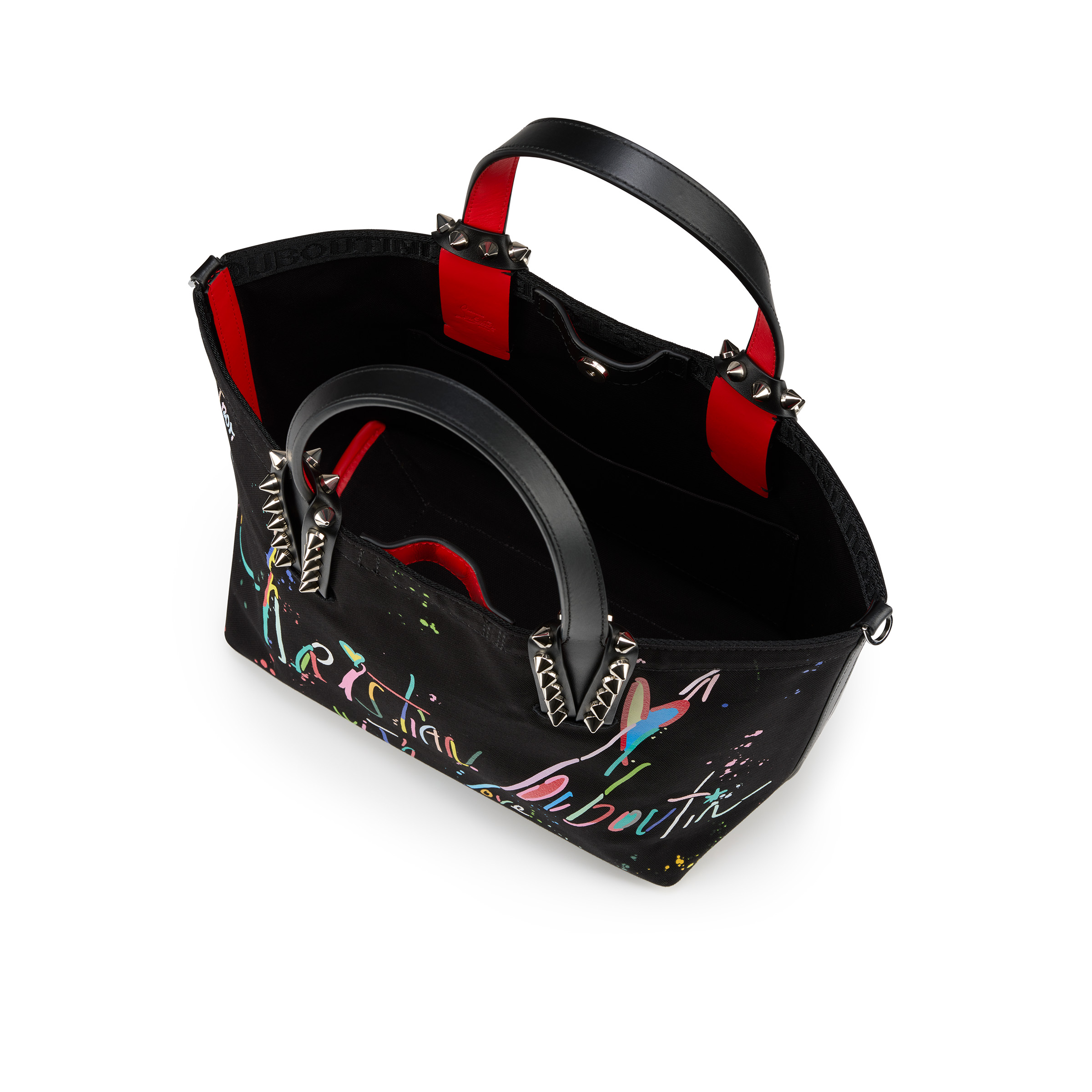 Cabata mini - トートバッグ - コットン - ブラック - Christian Louboutin