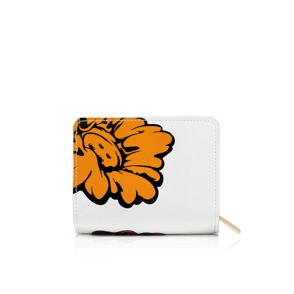 希少 Christian Louboutin マルチカラー ケース Christian Louboutin Leather Card Case Coin Case Black Multicolor