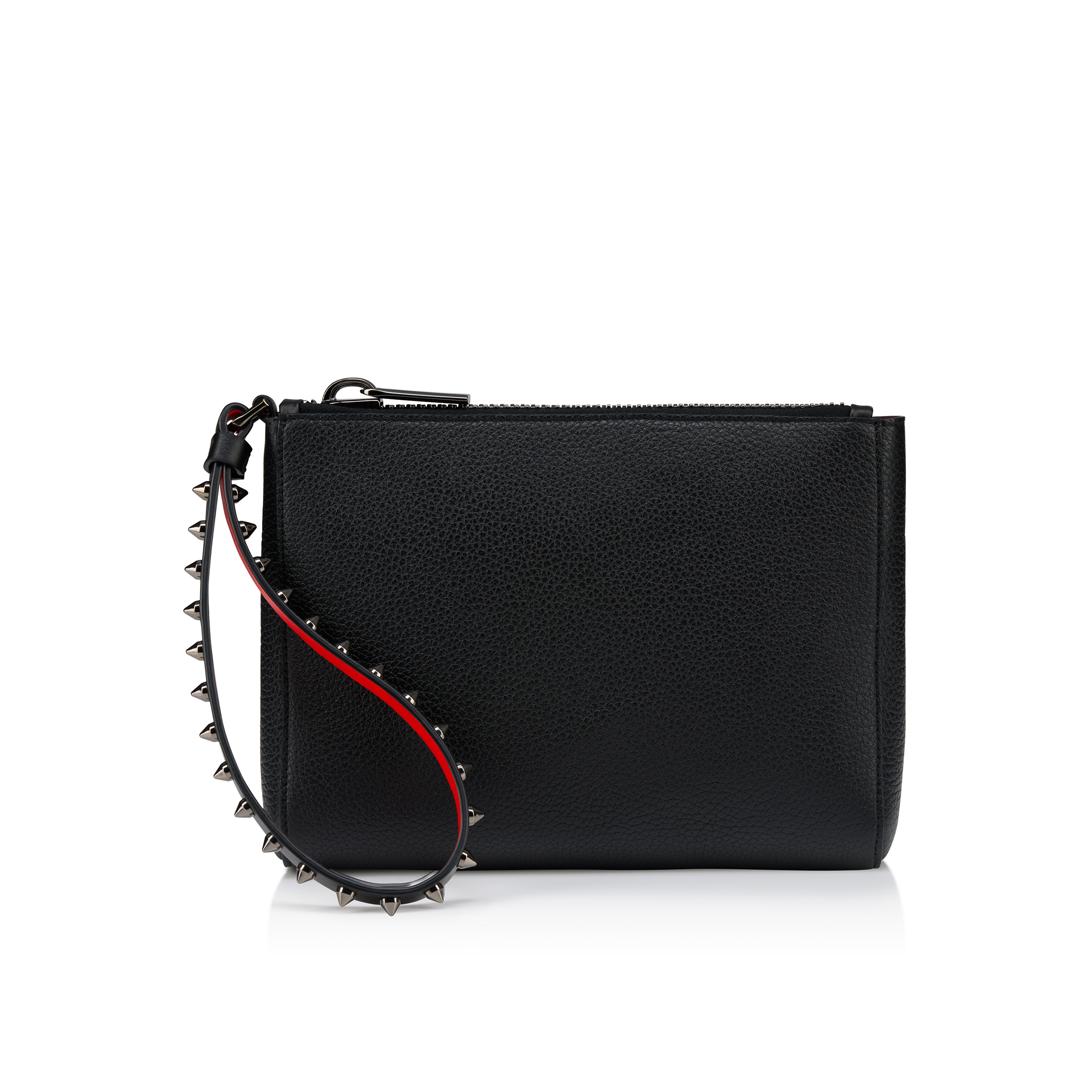 ルブタン　バッグ　ポーチ Cabata mini - ポーチ - カーフレザー - ブラック - Christian Louboutin