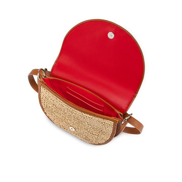 Christian Louboutin ブラスター クロスボディ ボア By My Side - クロスボディバッグ - ラフィア - ベージュ - Christian