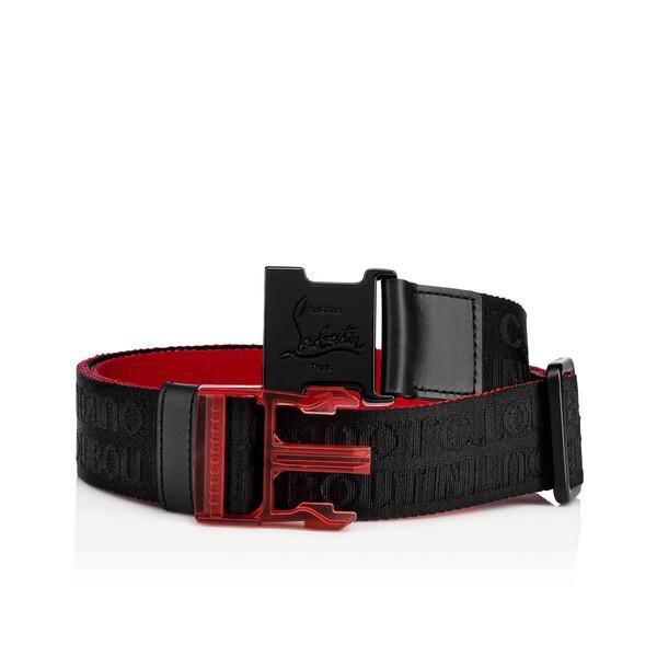 ベルト - ファブリック - ブラック - Christian Louboutin