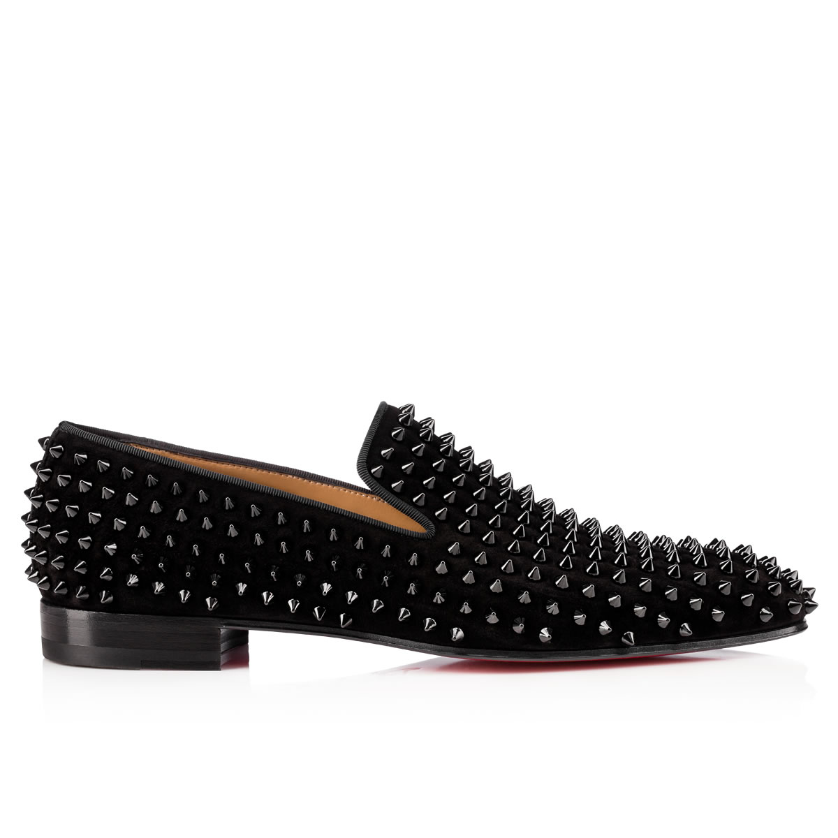 Christian Louboutin ブラック スパイクシューズ Dandelion Spikes ブラック スエード - Shoes - Men - Christian Louboutin
