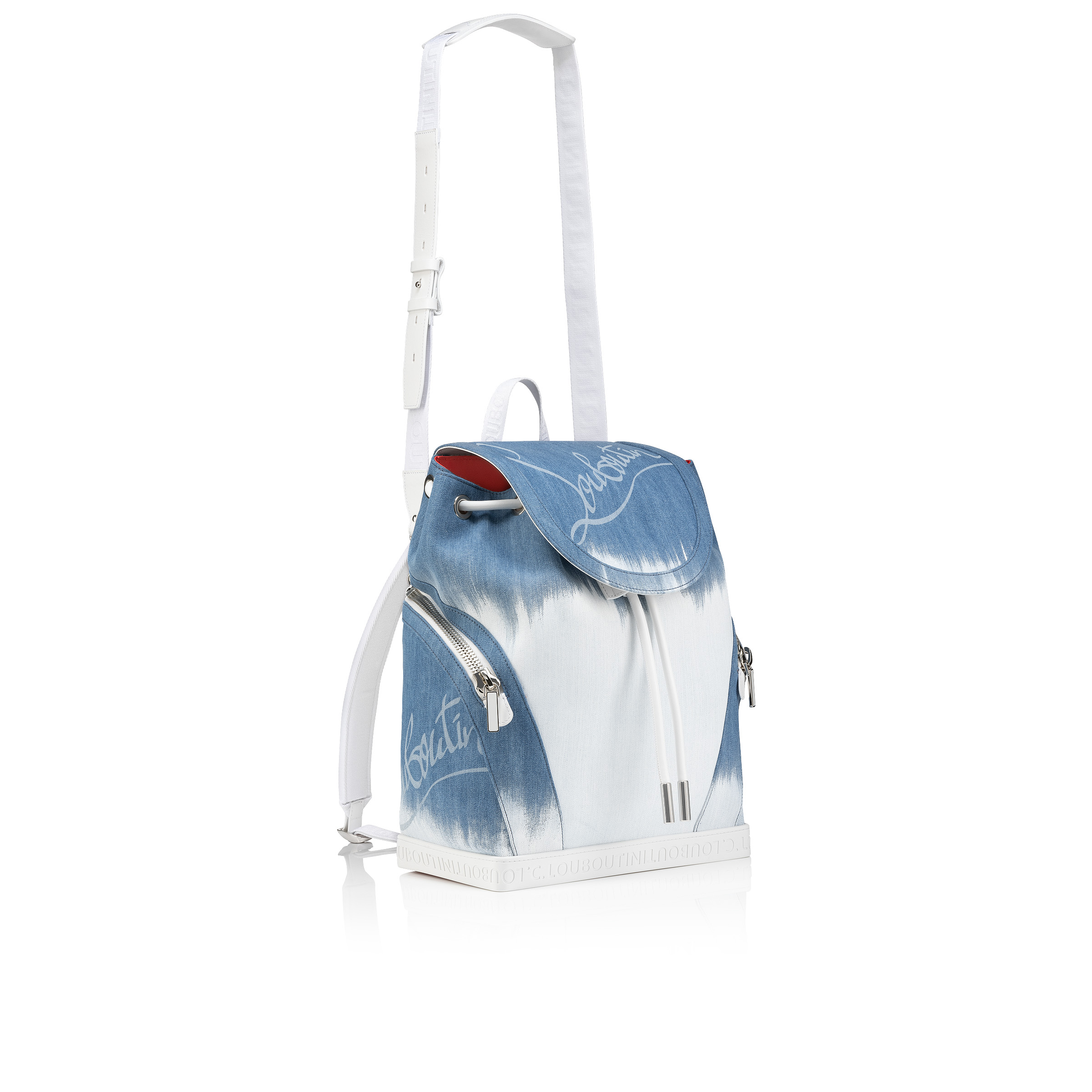 Explorafunk small ブルー コットン - Bags - Men - Christian Louboutin