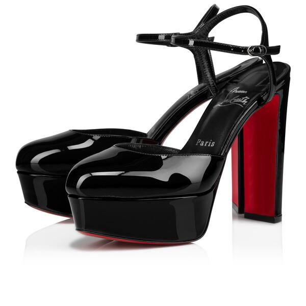 Loo Pump 130 ブラック パテントレザー - Shoes - Women - Christian