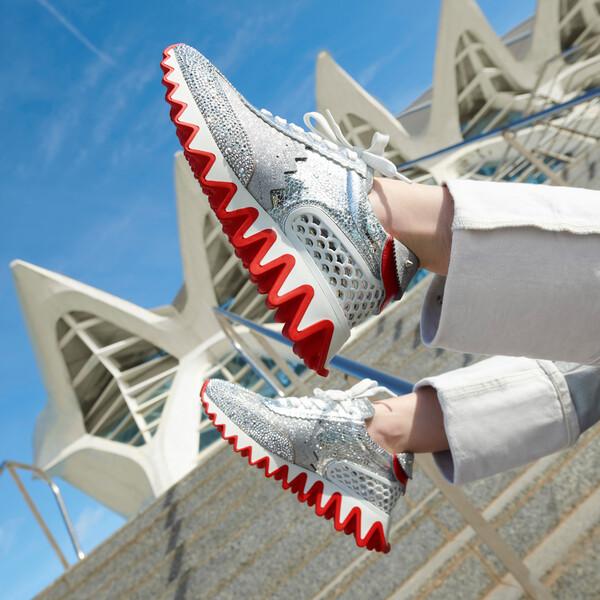 【新品同様】正規品 Christian Louboutin ルブタン シルバー Loubishark シルバー カーフレザー - Shoes - Women - Christian Louboutin