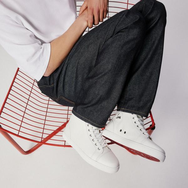Louis ホワイト カーフレザー - Shoes - Men - Christian Louboutin