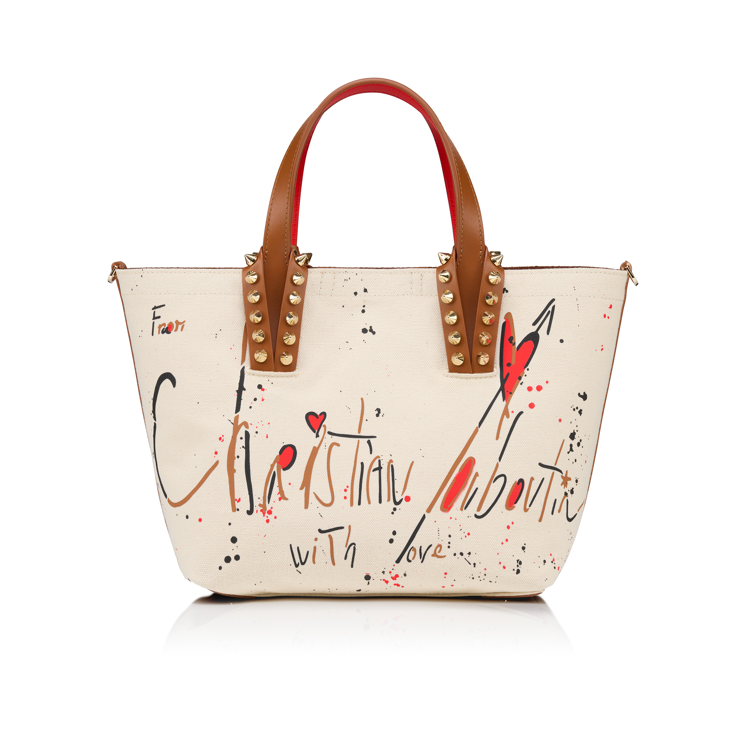 Cabata mini - トートバッグ - コットン - ブラック - Christian Louboutin
