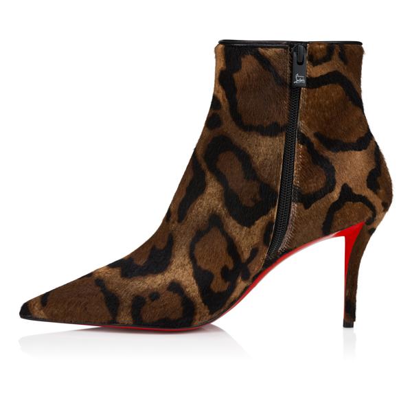 Miss Z Booty - 80 mm ローブーツ - - ブラウン - - Christian Louboutin