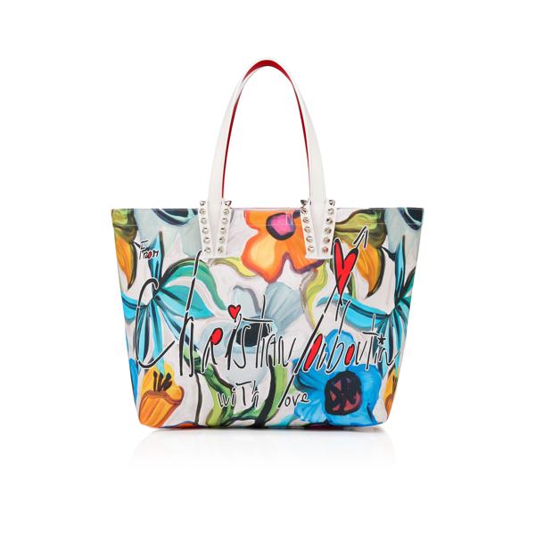 Christian Louboutin Cabata（カバタ）トート 系 Cabata small - トートバッグ - ファブリック - マルチカラー